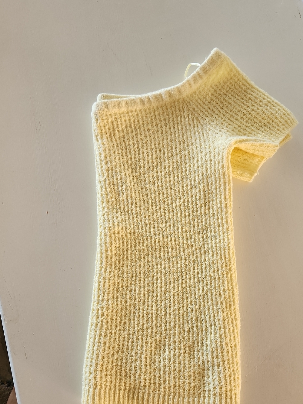 Ann Taylir Soft Yellow Sweater Only